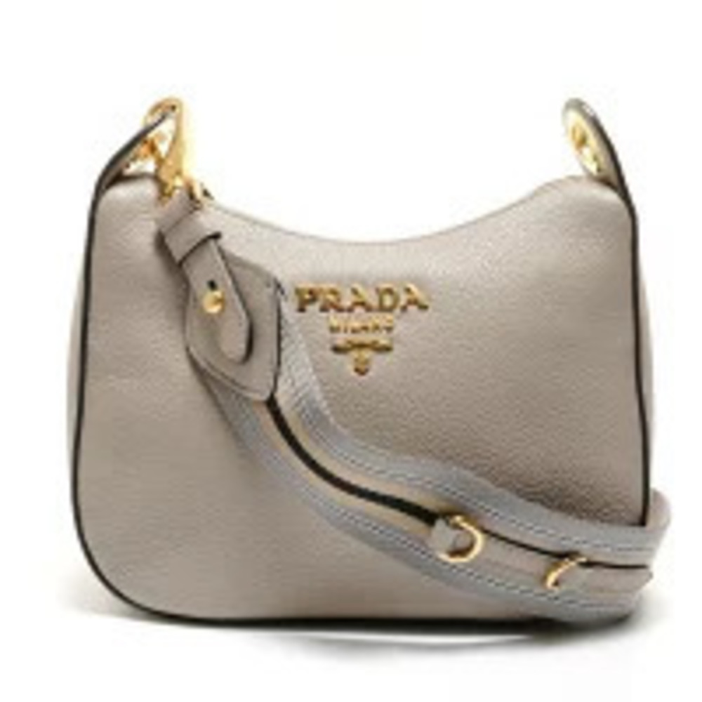 Prada Beige Shoulder Vitello Phoenix Bag